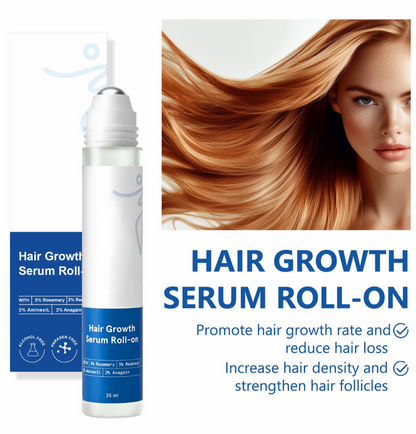Hair Growth Roll-On Serum Precision Scalp Applicator