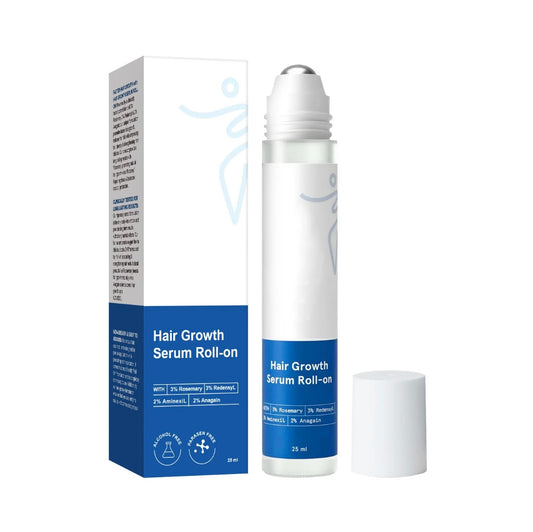 Hair Growth Roll-On Serum Precision Scalp Applicator